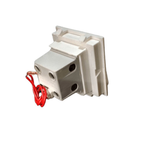 Greatwhite Fiana 32A, D.P. Switch 2 Module With LED Indicator (Ref No. 20225-WH)