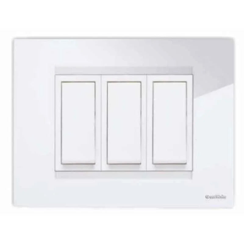 GreatWhite Fiana 9 Module White Modular Twin Plate, (Ref no:20609-WH)