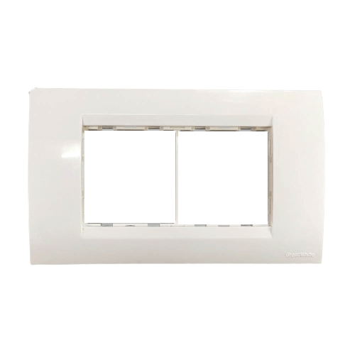Greatwhite Fiana 4 Modular Twin Plate White (Ref No. 20604-WH)