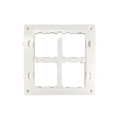 Greatwhite Fiana 8 Modular Vertical Twin Plate White (Ref No. 20608-WH)