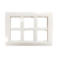 Greatwhite Fiana 12 Modular Twin Plate White (Ref No. 20612-WH)
