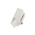 Anchor Roma RJ 11 Telephone Jack Single With Shutter 240V~ (Ref. No. 20857)