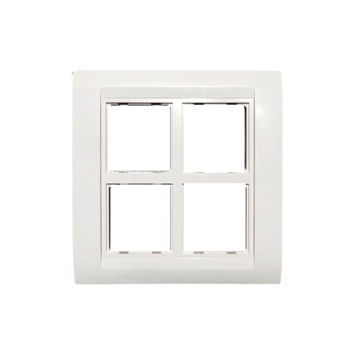 Anchor Roma Tresa Glossy 8M Plate Rectangular (Ref. No. 30260WH)