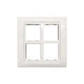 Anchor Roma Tresa Glossy 8M Plate Rectangular (Ref. No. 30260WH)