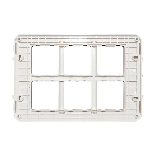 Anchor Roma Tresa Glossy 12M Plate Rectangular (Ref. No. 30271WH)