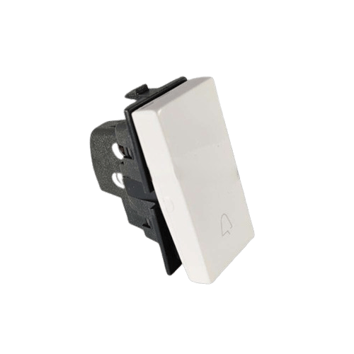 GreatWhite Myrah Bell Push Switch White 10AX V250~ (Ref No. 40103WH)