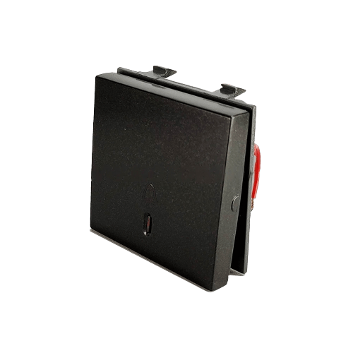 GreatWhite - Myrah Bell Push Switch with LAD 2M 10A 250V (Ref No. : 40212BK)