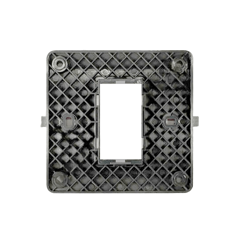 Greatwhite Myrah 1 Module Wooden Finish Vida Twin Mounting Plate (Ref No. 40601WL)