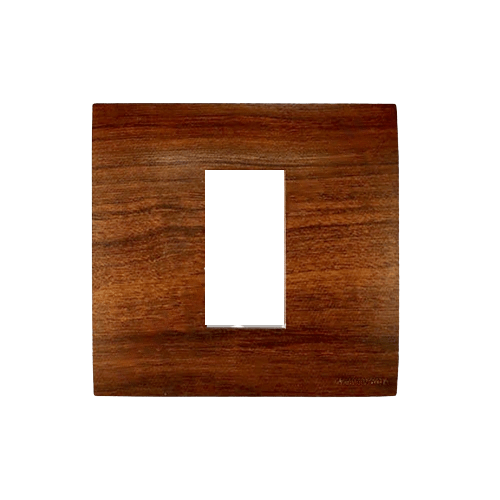 Greatwhite Myrah 1 Module Wooden Finish Vida Twin Mounting Plate (Ref No. 40601WL)