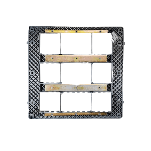 Greatwhite Myrah 21 Module Wooden Finish Vida Twin Mounting Plate (Ref No. 40621WL)