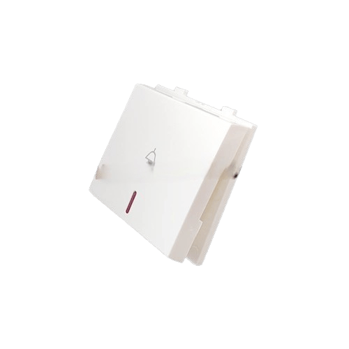 Anchor Penta Bell Push Switch with Neon 2 Module 6A 240V AC (Ref No. : 65066)