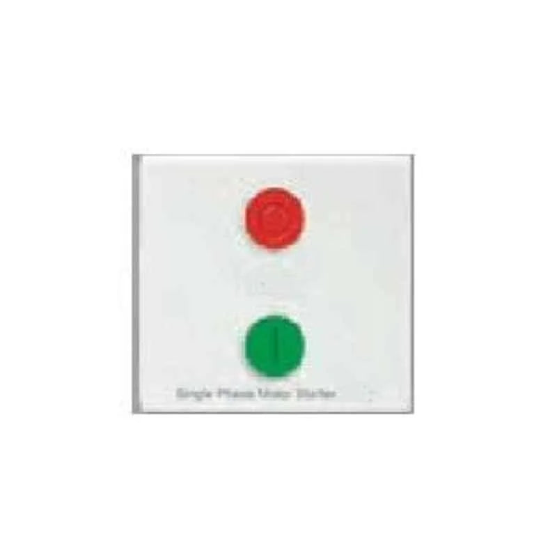 Anchor Penta Modular 25A 2 Module Single Phase White Motor Starter Switch, (Ref no: 65125-WH)