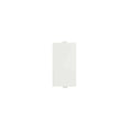 Anchor Penta Modular 1 Module White Blank Plate, (Ref no: 65503-WH)