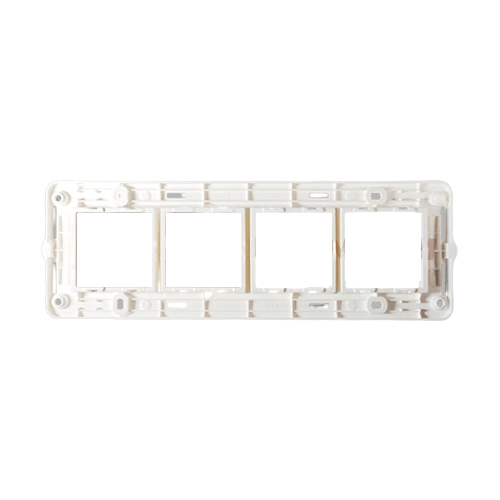 Anchor Penta Modular Regular (White) 8 Module Horizontal Plate (Ref. No. 65908)