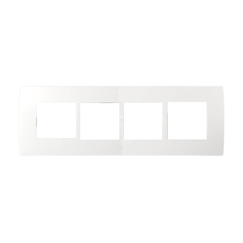Anchor Penta Modular Regular (White) 8 Module Horizontal Plate (Ref. No. 65908)