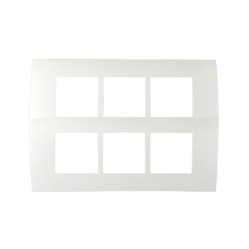 Anchor Penta Modular Regular (White) 12 Module Square Plate (Ref. No. 65912)