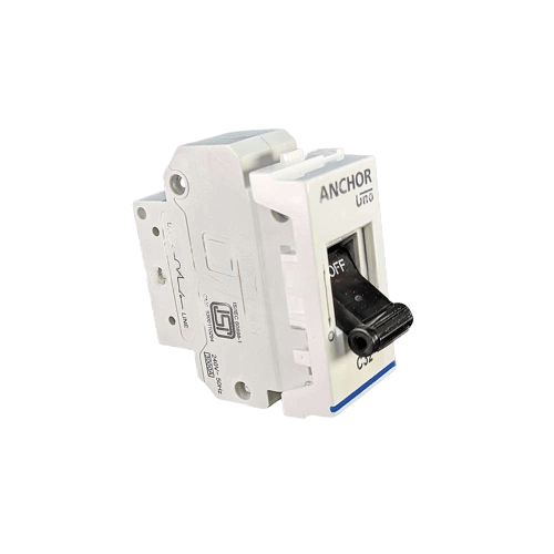 Anchor Roma UNO Mini Modular 32A SP 'C' MCB (Ref. No. 98074)