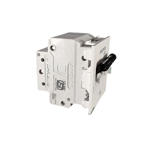 Anchor Roma UNO Mini Modular 32A DP 'C' MCB 2 Module (Ref. No. 98080)