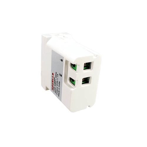 Havells Coral USB Charger 2.1A Single Port Switch (Ref. No. AHLKGXW002)