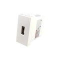 Havells Coral USB Charger 2.1A Single Port Switch (Ref. No. AHLKGXW002)