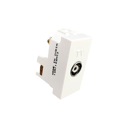 Havells Coral TV Socket 1 Module (Ref No. AHLKTOW000)