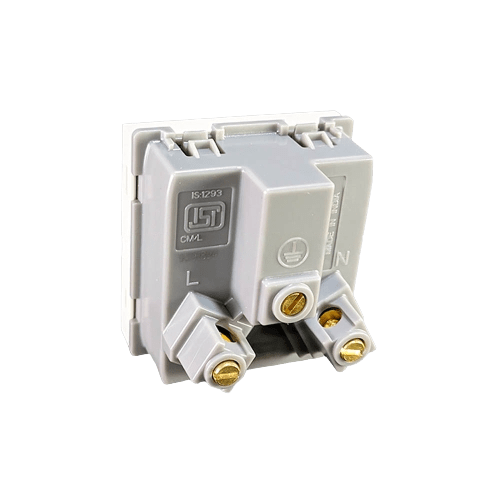 Havells Reo Elegant 3 Pin Socket 6A/16A (Ref. No. AHRKCXW163)
