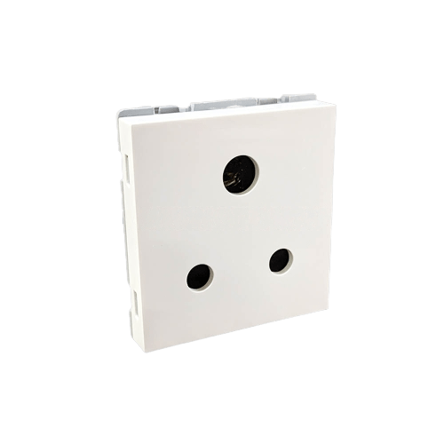 Havells Reo Elegant 3 Pin Socket 6A 240V~ (Ref. No. AHRKPXW063)