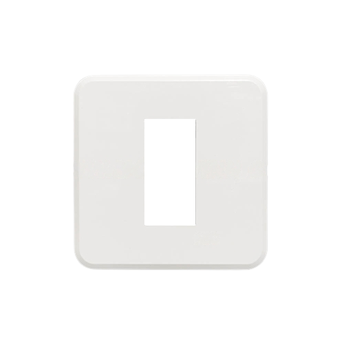 Havells Reo Elegant 1 Module Plate White (Ref. No. AHRPLCWV01)