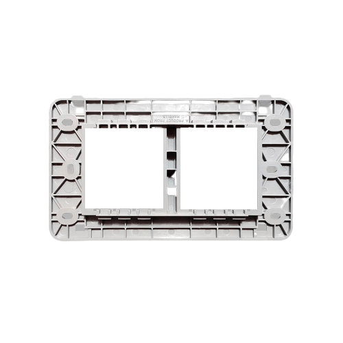 Havells Reo Elegant 4 Module Plate White (Ref. No. AHRPLCWV04)