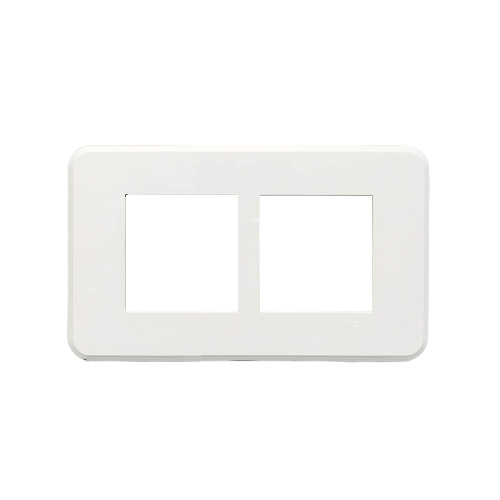 Havells Reo Elegant 4 Module Plate White (Ref. No. AHRPLCWV04)