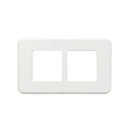 Havells Reo Elegant 4 Module Plate White (Ref. No. AHRPLCWV04)