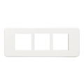 Havells Reo Elegant 6 Module Plate White (Ref. No. AHRPLCWV06)
