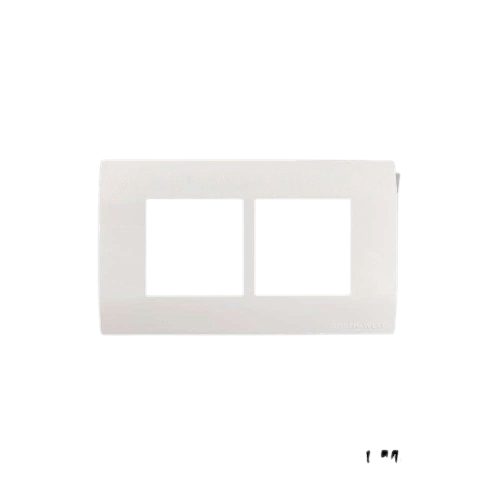 Wipro, North-West Cover Plate 4 Module Natural White (Ref. No. CS944M-PLUS)