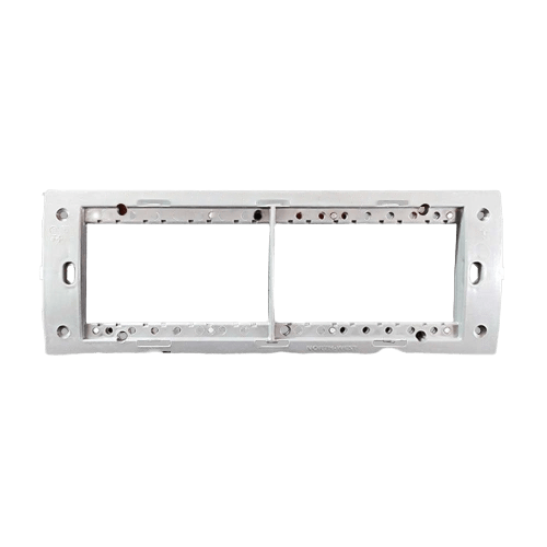 Wipro, North-West Cover Plate 8 Module (Horizontal) Natural White (Ref. No. CS968MS-PLUS)