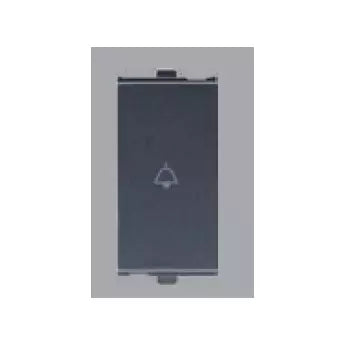 Anchor Penta Modular 1 Module 6 A Bell Push Switch Black (Ref no: 65003-B)