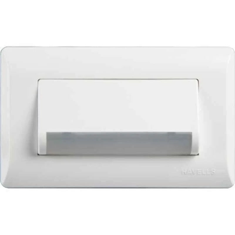 Havells Coral Polycarbonate 4 Module Led Footlight, (Ref no: AHLPFCWL04)
