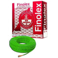 Finolex Wire 0.75 Sqmm Green FR PVC Housing Wire, Length: 90M