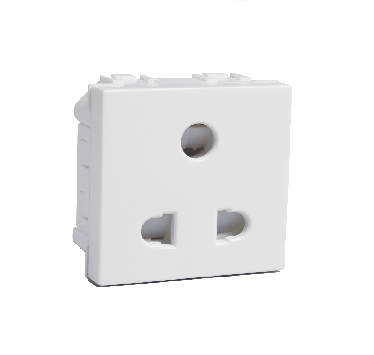 HAVELLS Coral-Series 3 Pin Socket 6A 240V~ (Ref. No. AHLKPXW063)