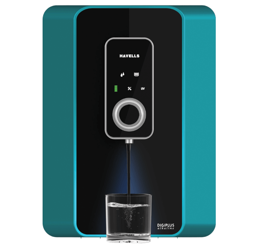 HAVELLS DIGIPLUS ALKALINE 100% RO & UV purified alkaline water