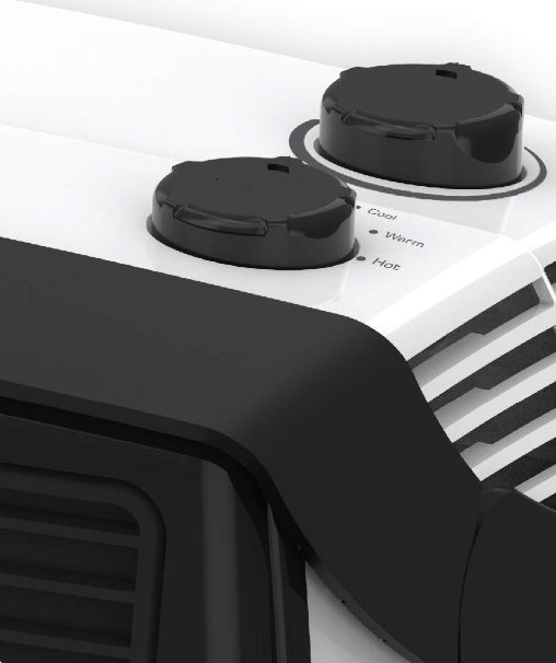 Havells Cista Room Heater (White, 1000 Watts & 2000 Watts)