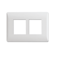 Havells Coral Glossy White 4 Module Plate (Ref. No. AHLPLCWV04)