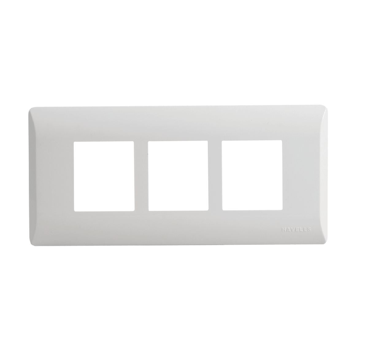 Havells Coral Glossy White 6 Module Plate (Ref. No. AHLPLCWV06)225