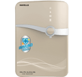 Havells Delite High Recovery 6.5 Litre Absolutely Safe RO+UV Purified Alkaline Water Purifier with 8 Stages Triple Protection: SS Tank with UV LED (Beige and White)