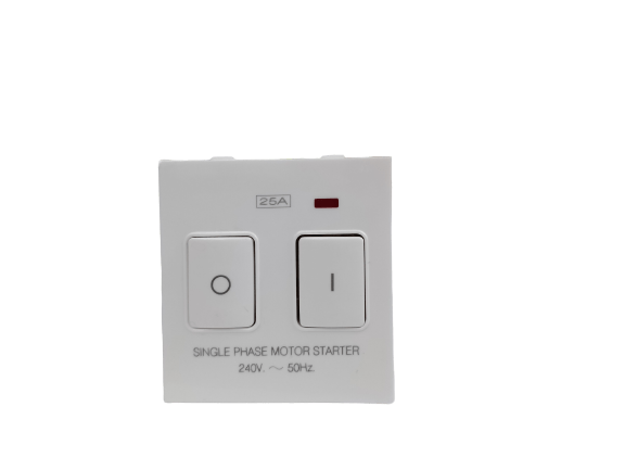 Cona Olive Single Phase motor Starter 25A 240V (Ref- No-M-147)