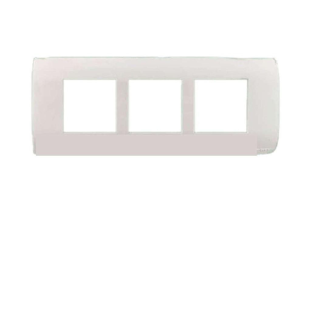 Wipro, North West Cover Plate 6 Module Natural White (Ref. No. CS956MS-PLUS)