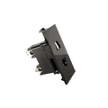 Oreva Jett Black 10A Multi Function 2 Pin Socket (Ref No. JST-7207)
