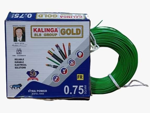 Kalinga Gold 90m 0.75 Sqmm FR PVC Housing Wire