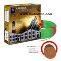 Kalinga Premium Wire 0.75 Sqmm Green FR PVC Cable, Length: 90M