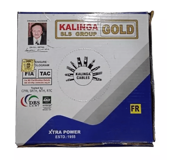 Kalinga Gold 90m 1.0 Sqmm FR PVC Housing Wire