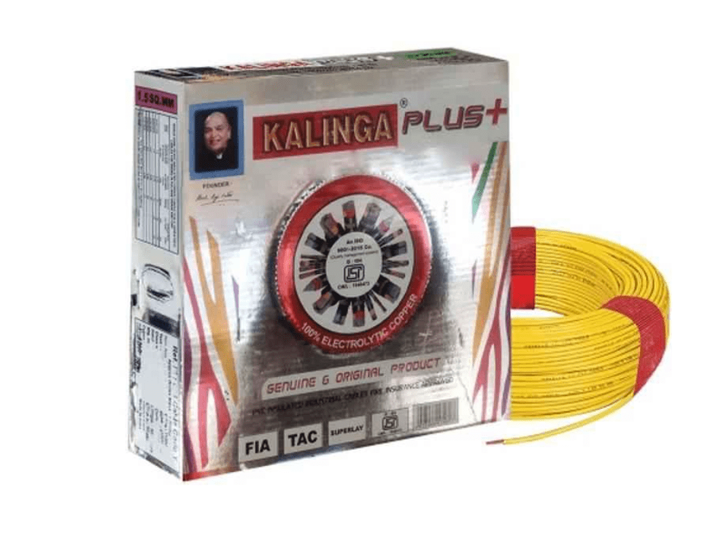 Kalinga Plus Wire 10sqmm FR PVC Cable, Length: 90Mtr
